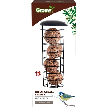 Fågelmatare Talgboll Brons Grouw.