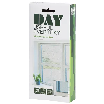 Insektsnät Fönster Svart Day.