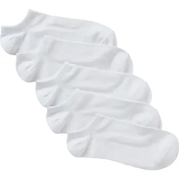 Strumpa 5p hidden vit 44/47 mywear.