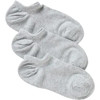 Strumpa 3p hidden grå 36/38 ICA I love eco.