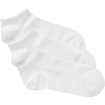 Strumpa 3p hidden vit 44/47 ICA I love eco.