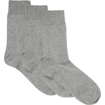 Strumpa 3p gråmelange 44/47 ICA I love eco.