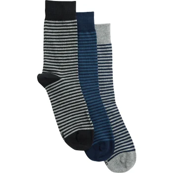 Strumpa 3p ränder 40/43 mywear.