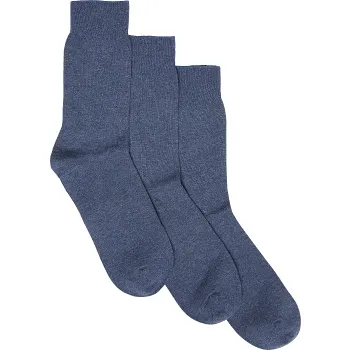 Strumpa 3p blå 40/43 ICA I love eco.