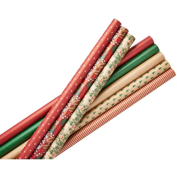 Julpapper Berry 0,7x3m.