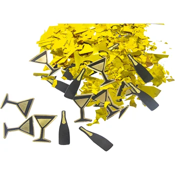 Konfetti Flaskor/glas 20-p Alrik Hedlund.