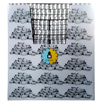 Värmeljus 6h 50-p ICA.