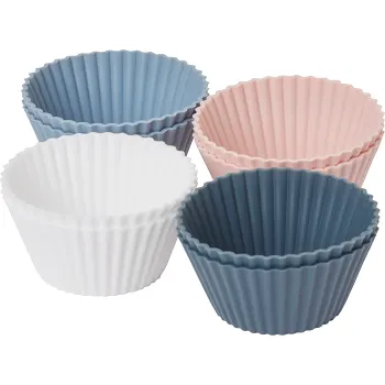 Muffinsformar Silikon 8-p ICA.