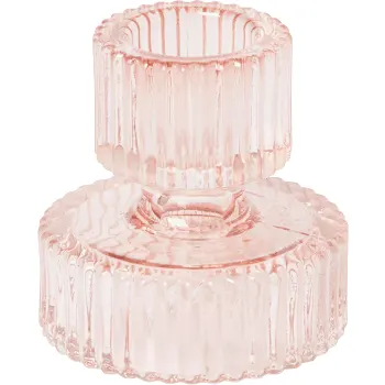 Ljusstake 2in1 Rosa.