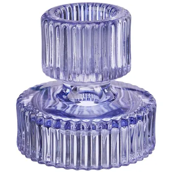 Ljusstake 2in1 Lila.