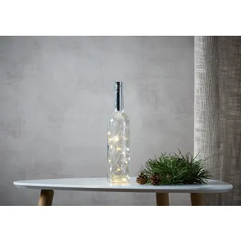 Ljusslinga Flaska 15LED Star Trading.