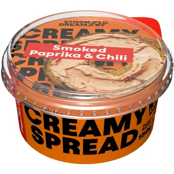 Creamy spread rökt paprika chili 150g Stockeld Dreamery.