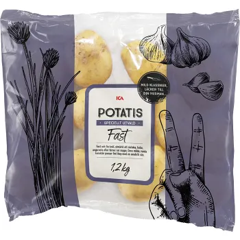 Potatis Fast 1,2kg Klass 1 ICA.