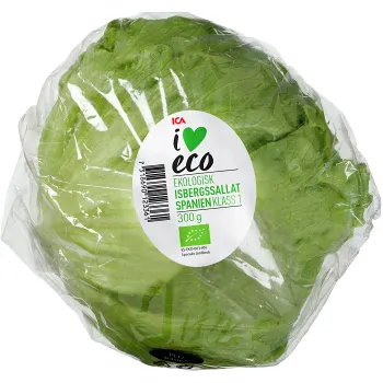 Isberg Ekologisk 300g Klass 1 ICA I love eco.