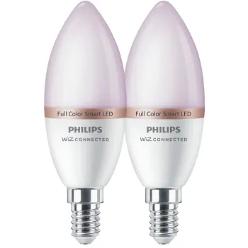 Smart LED WiZ Kron Color E14 470lm(40W) Dimbar 2p Philips.