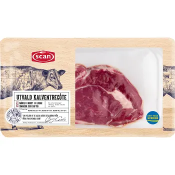Kalventrecôte ca 210g Scan.