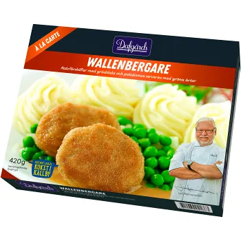 Wallenbergare 420g Dafgårds.