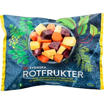 Svenska Rotfrukter 600g ICA.