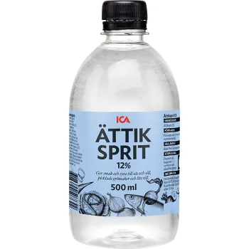Ättika 12% 500ml ICA.