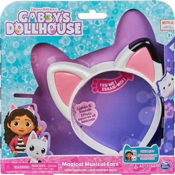 Magiska Musikaliska kattöron Gabby`s Dollhouse.
