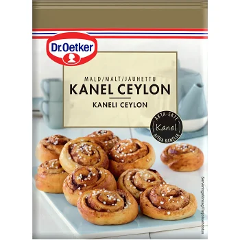 Kanel mald Ceylon 36g Dr. Oetker.
