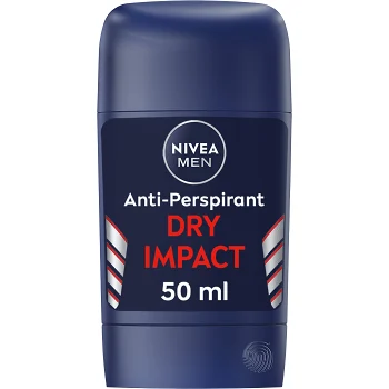 Deodorant Stick Dry Impact 50ml Nivea Men.