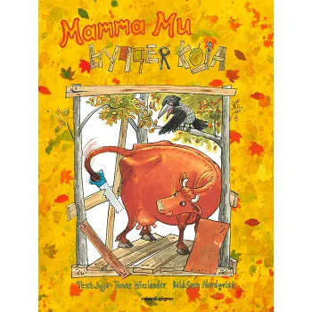 Mamma Mu bygger koja.