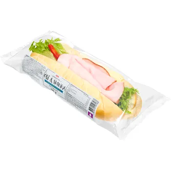 Baguette Ost och Skinka med Sallad 220g ICA.