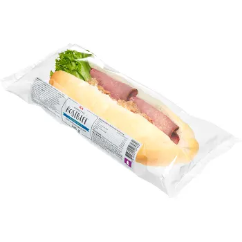 Baguette med Rostbiff och Potatissallad 220g ICA.