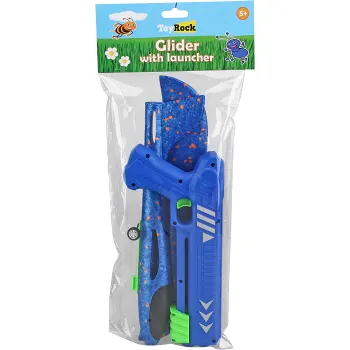 Flygplan med avfyrare.