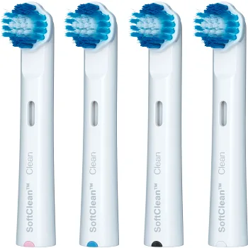 Tandborstrefill Clean 4-pack Jordan.