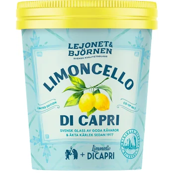Limoncello di Capri 500ml Lejonet &amp; Björnen.