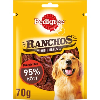 Hundgodis Ranchos Oxe 70g Pedigree.