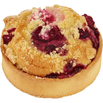 Raspberry crumble Bageri La Lorraine.