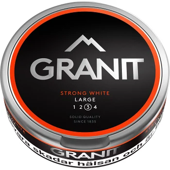 Stark Vit Portionssnus 17,6g Granit.