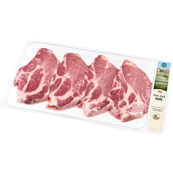 Karré Färsk Skivad Benfri ca 600g ICA.