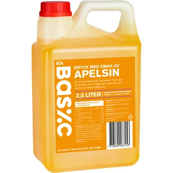 Apelsinsaft 2,5l ICA Basic.