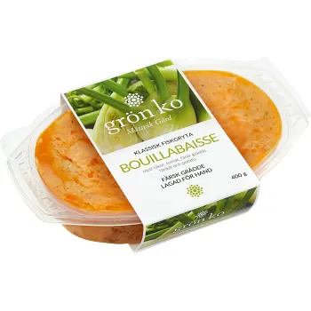 Färdigmat Fiskgryta Bouillabaisse 400g Grön Ko.