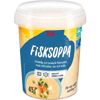 Fisksoppa 475g ICA.