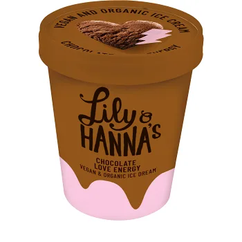 Chocolate love energy 465ml Lily &amp; Hanna's.