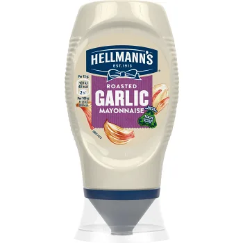 Majonnäs med vitlök 250ml Hellmann's.