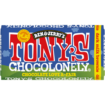 Chokladkaka Mörk Chocolate Brownie 180g Tony's Chocolonely.