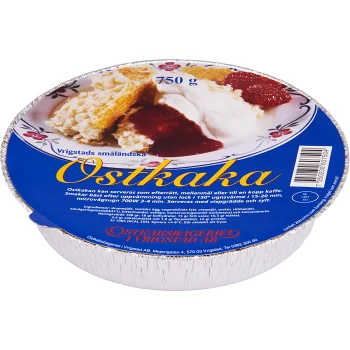 Ostkaka 750g Vrigstad Ostkaksbageri.