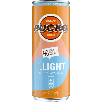 Chokladmjölk Pucko® Delight 1% 250ml Cocio.