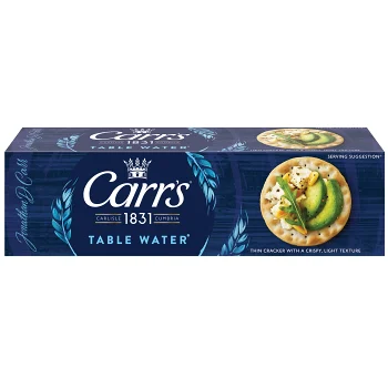 Smörgåskex 125g Carr's.