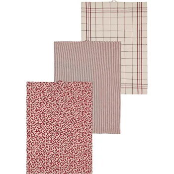 Kökshandduk Holly 3p 45x65cm  ICA.