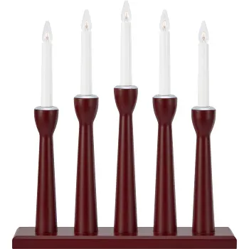 Elljusstake Sara Röd 5L Markslöjd.