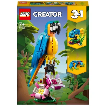 LEGO Creator Exotisk papegoja 31136.