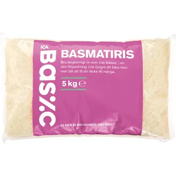 Basmatiris 5000g ICA Basic.