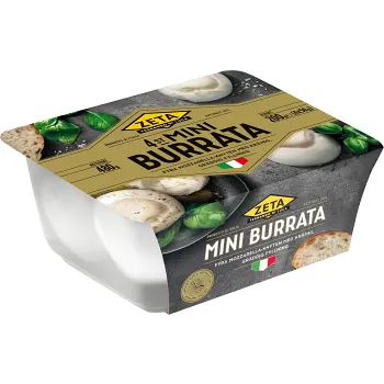 Mini Burrata 480g Zeta.
